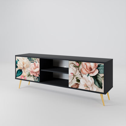 FLORAL GRACE Dvoudveřový TV stolek