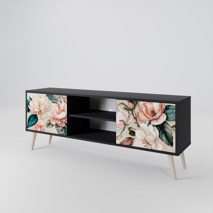 FLORAL GRACE Dvoudveřový TV stolek
