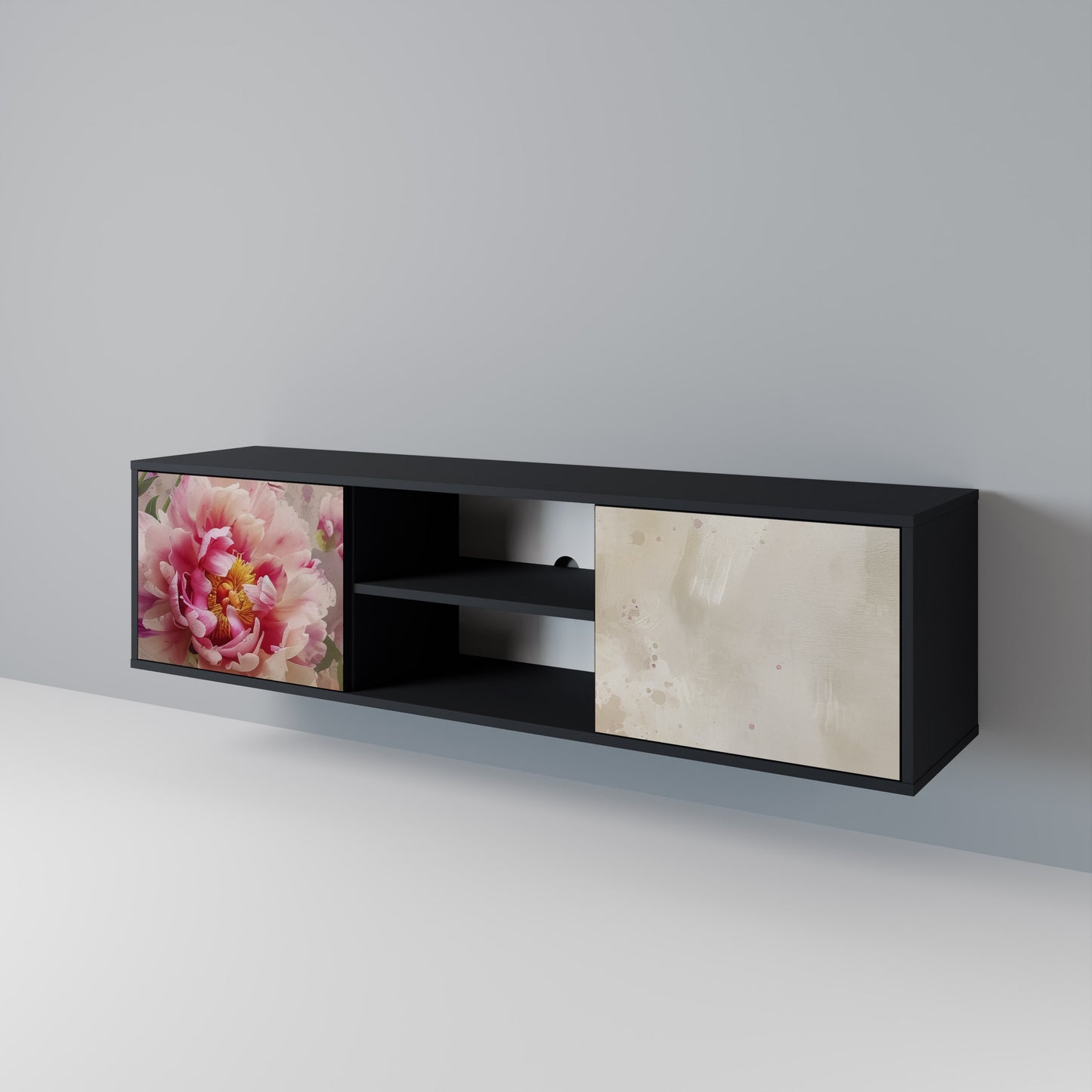 PEONY WHISPER Dvoudveřový TV stolek