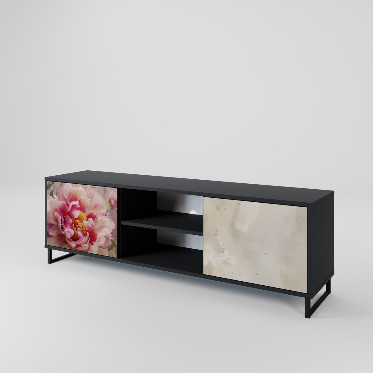 PEONY WHISPER Dvoudveřový TV stolek