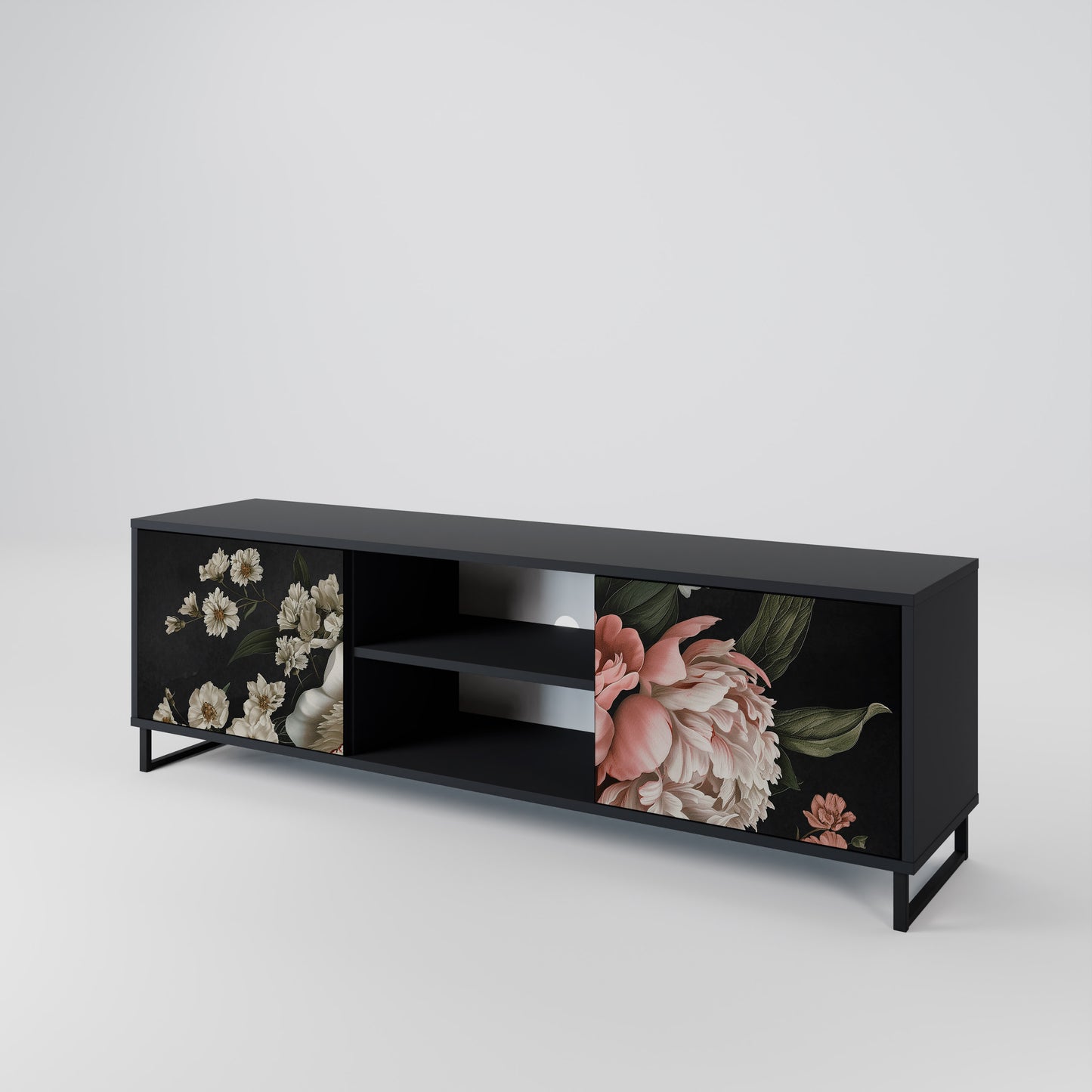 LUSH ELEGANCE Dvoudveřový TV stolek