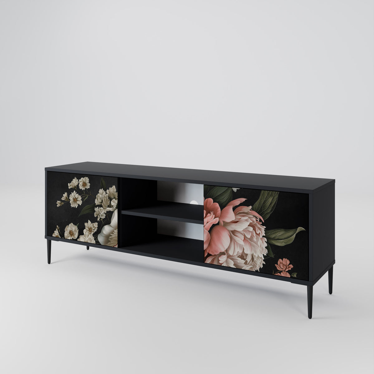 LUSH ELEGANCE Dvoudveřový TV stolek