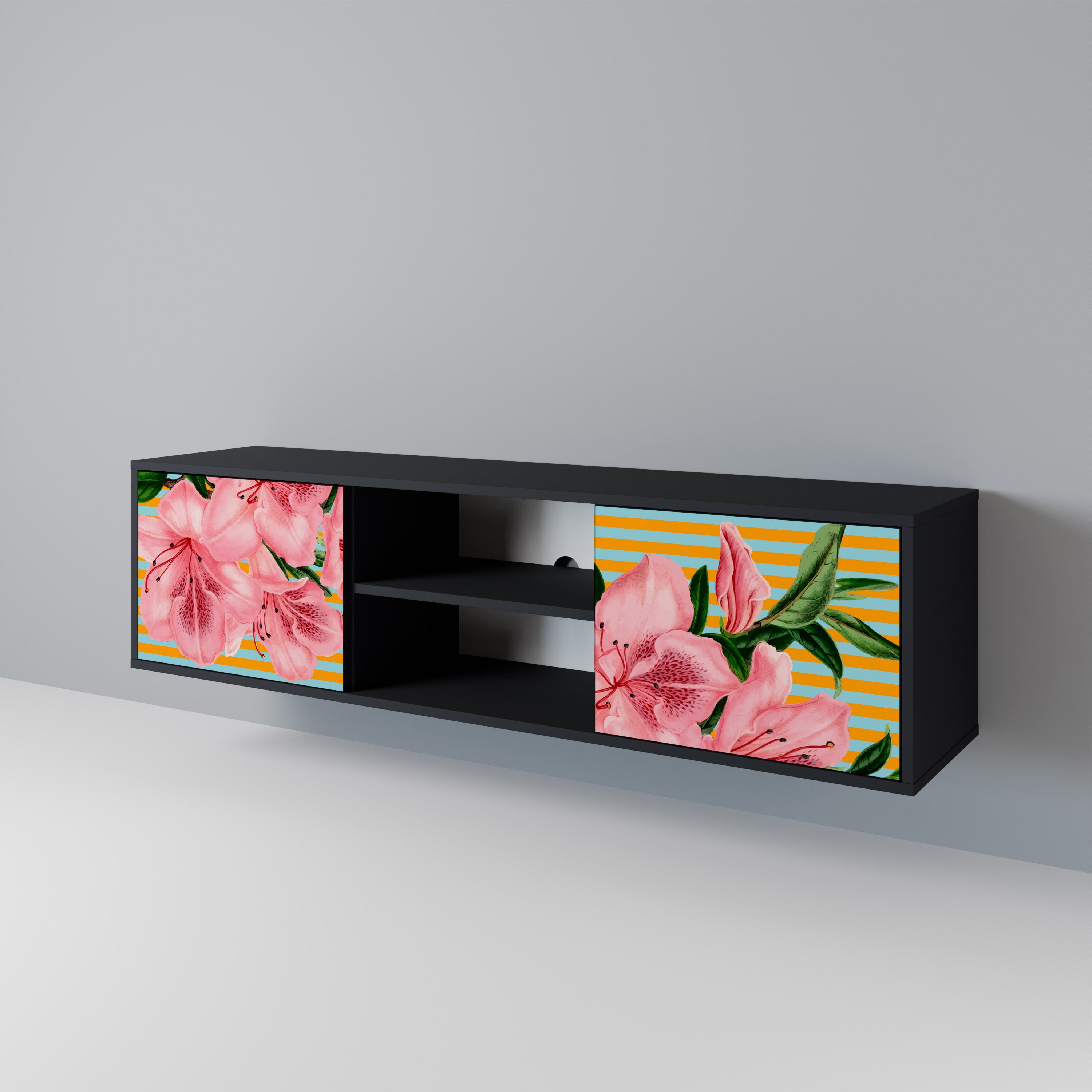 FRAGILE BEAUTY 2-Door TV Cabinet