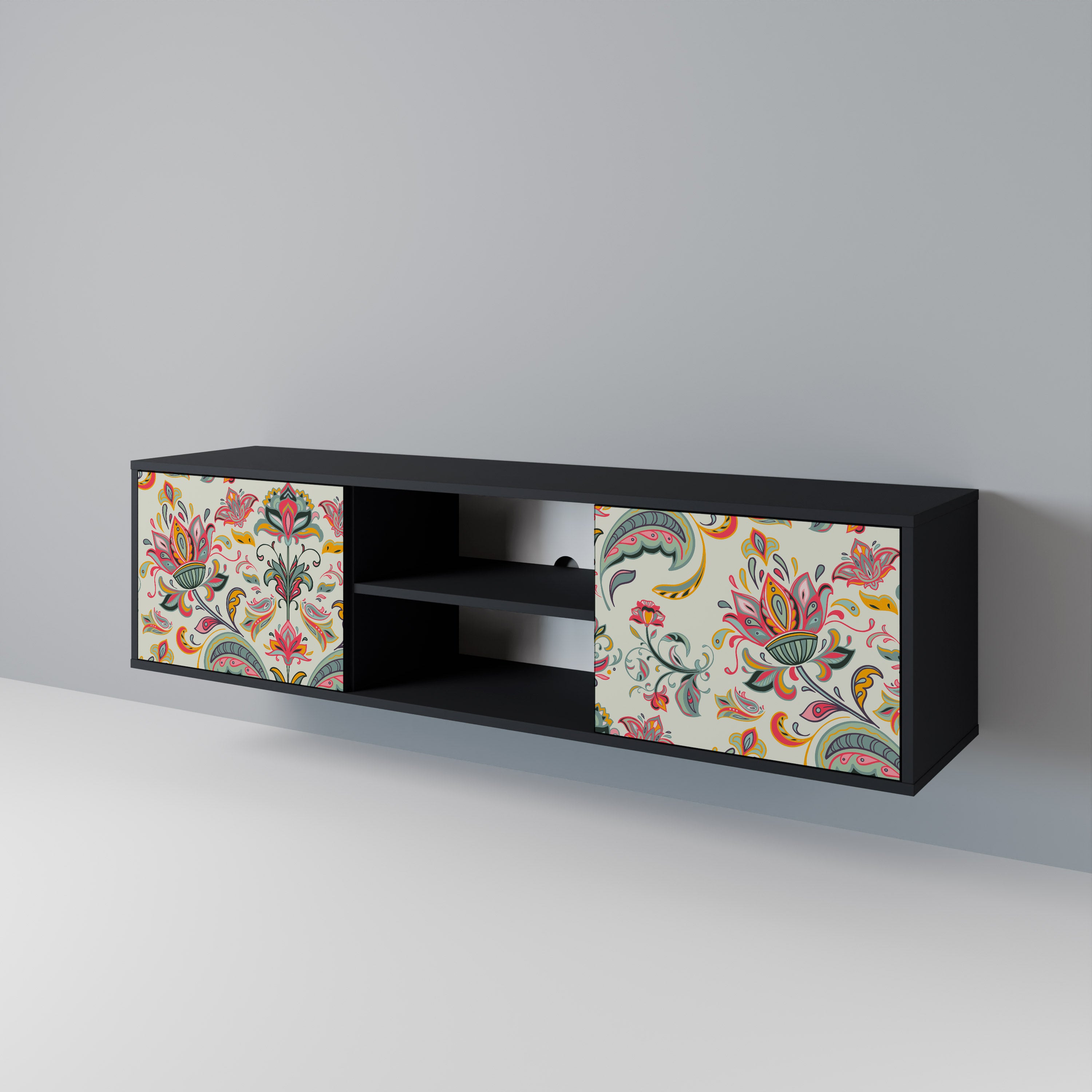 ORGANIC FOLKLORE 2-Door TV Cabinet