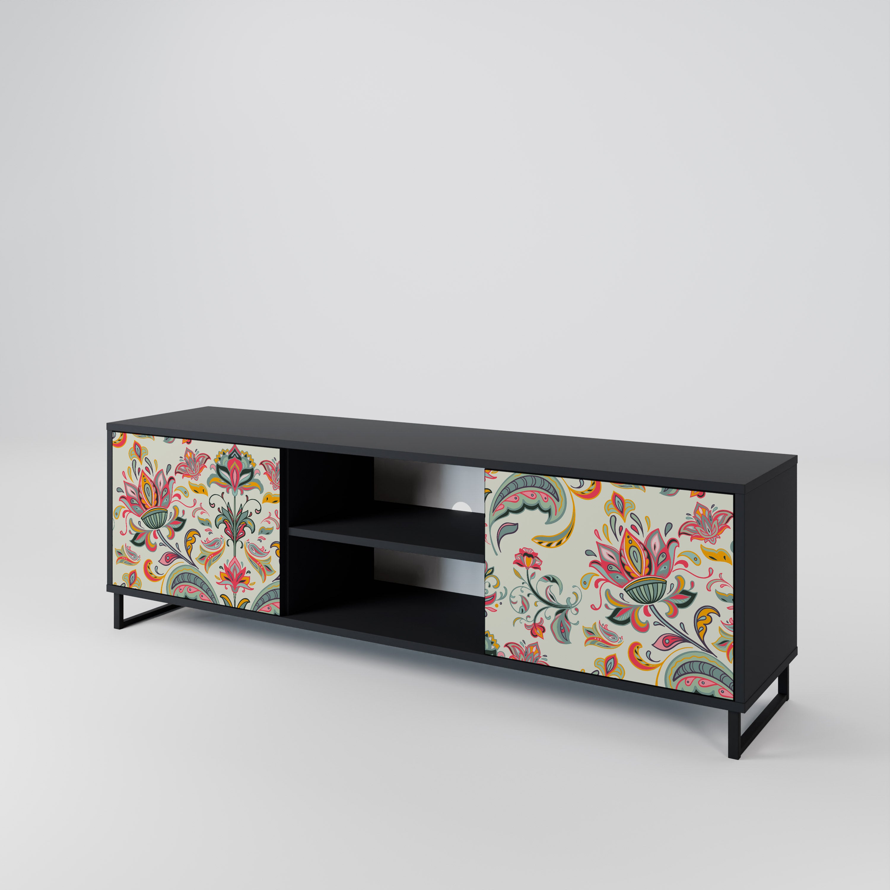 ORGANIC FOLKLORE 2-Door TV Cabinet