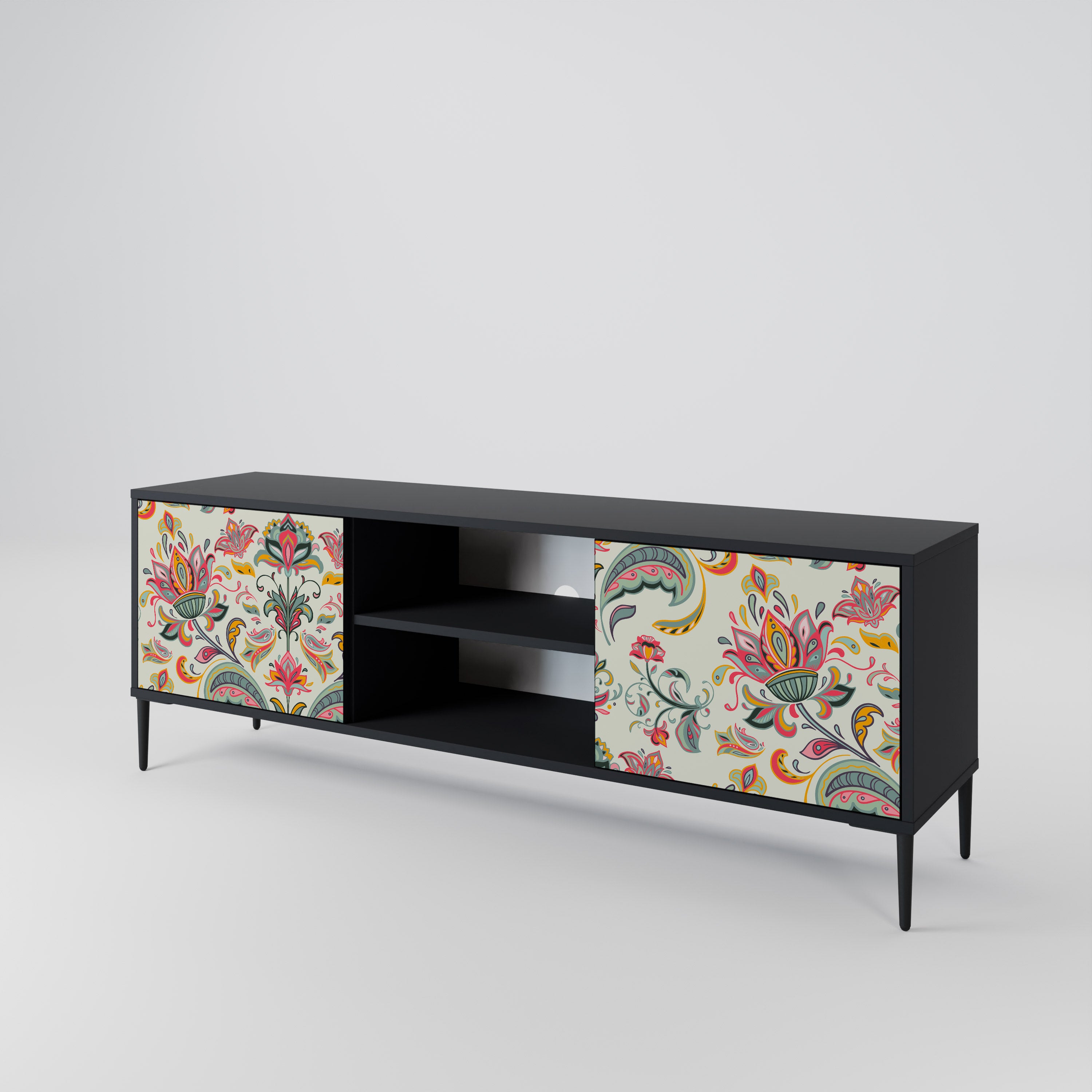 ORGANIC FOLKLORE 2-Door TV Cabinet