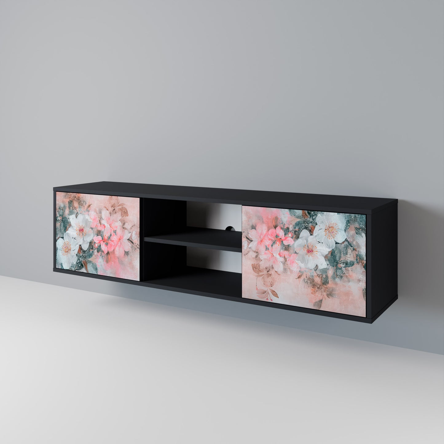 CHERRY BLOSSOM Dvoudveřový TV stolek