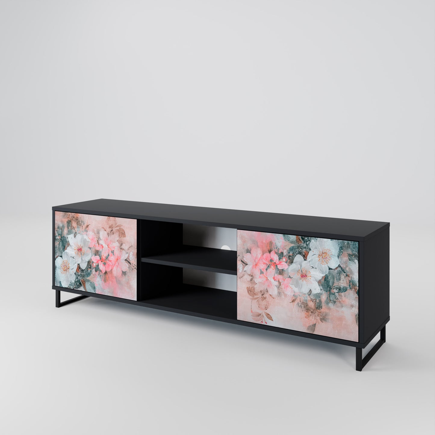 CHERRY BLOSSOM Dvoudveřový TV stolek