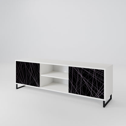 SHIMMER SPIDERGRAM Dvoudveřový TV stolek