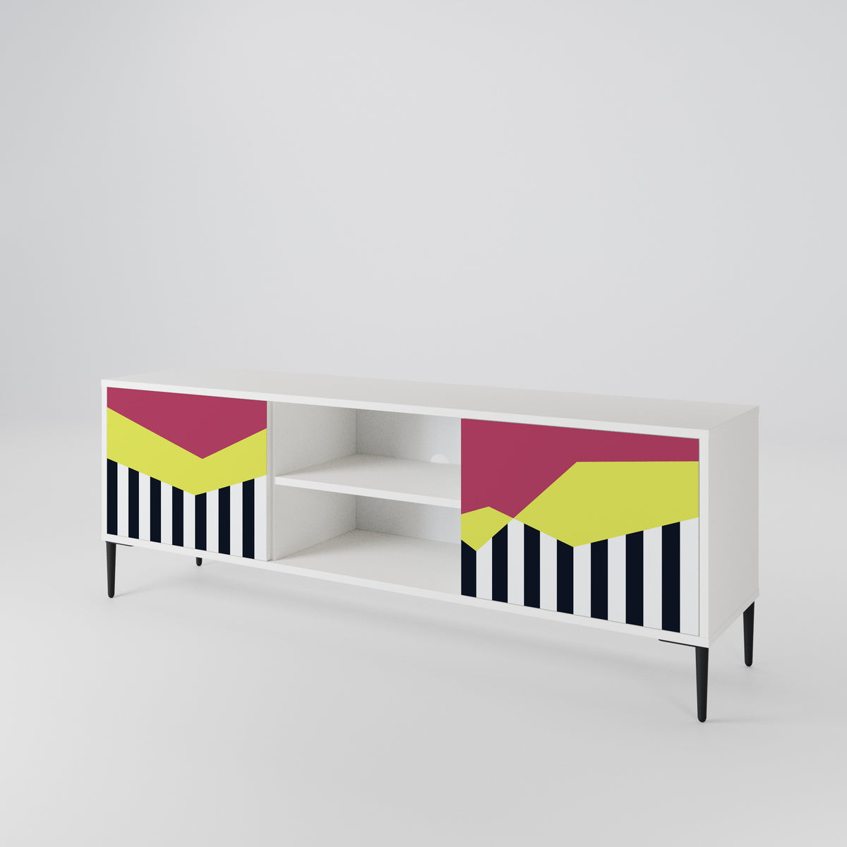 PIANO FANTASY Dvoudveřový TV stolek