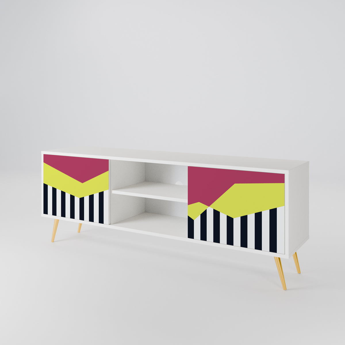 PIANO FANTASY Dvoudveřový TV stolek