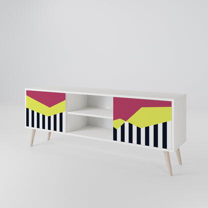 PIANO FANTASY Dvoudveřový TV stolek