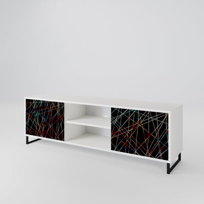 LUMINOUS SNARE Dvoudveřový TV stolek