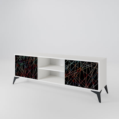 LUMINOUS SNARE Dvoudveřový TV stolek