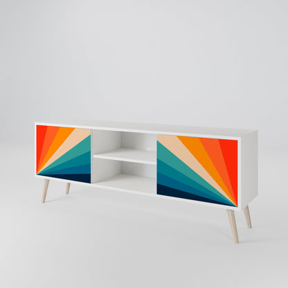 PRISM CONCUSSION Dvoudveřový TV stolek