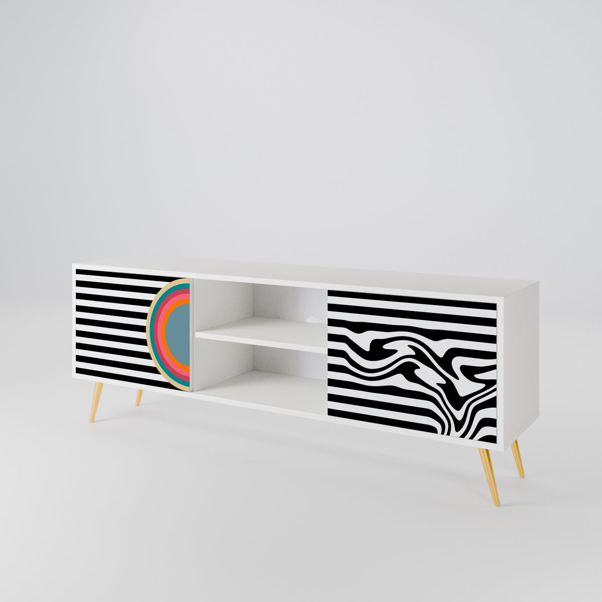 SPECTRA SHOWCASE Dvoudveřový TV stolek