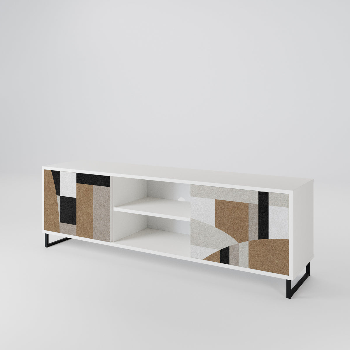 DELICATE MEMENTO Dvoudveřový TV stolek