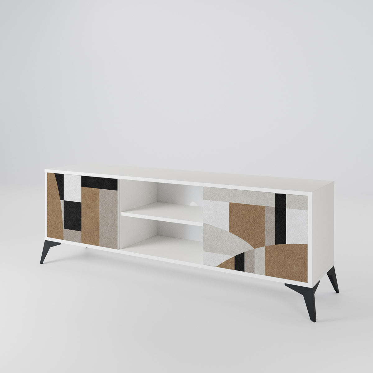 DELICATE MEMENTO Dvoudveřový TV stolek