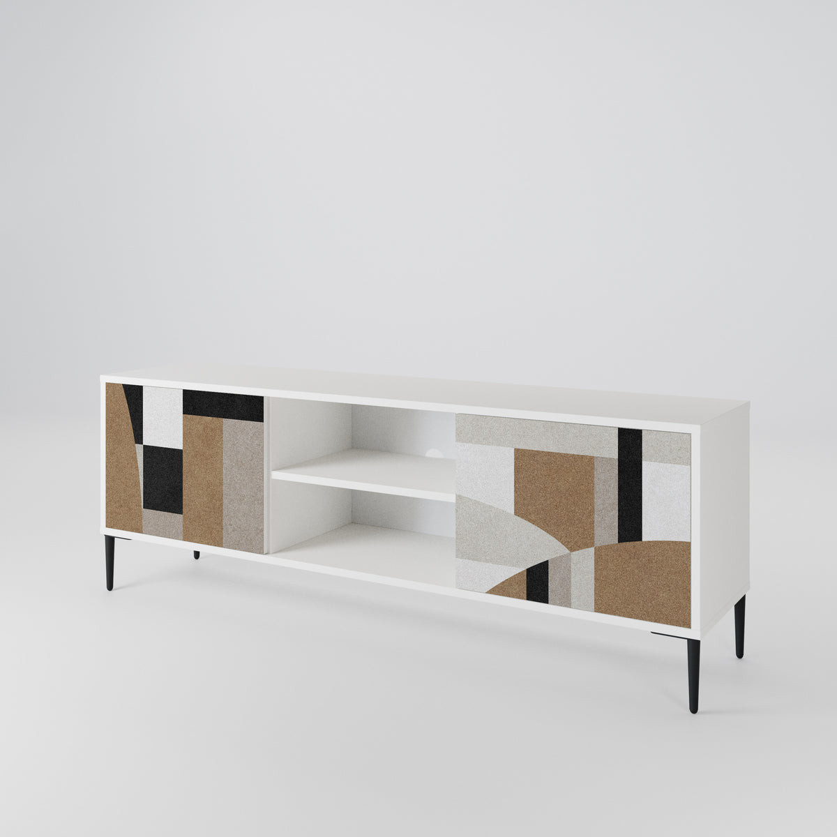 DELICATE MEMENTO Dvoudveřový TV stolek