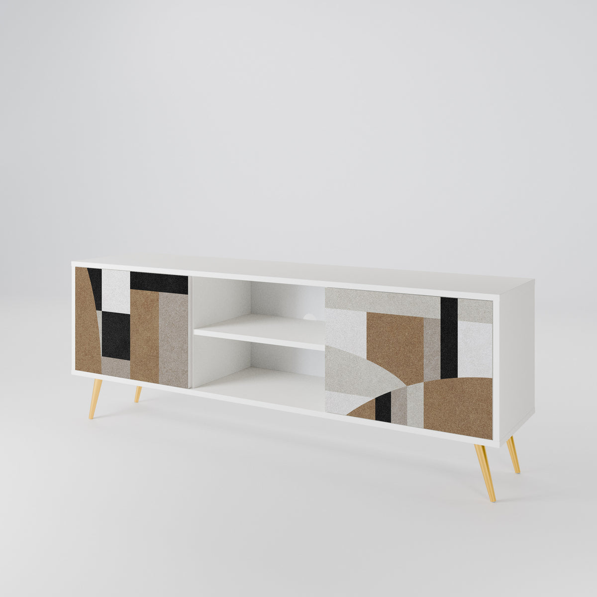 DELICATE MEMENTO Dvoudveřový TV stolek