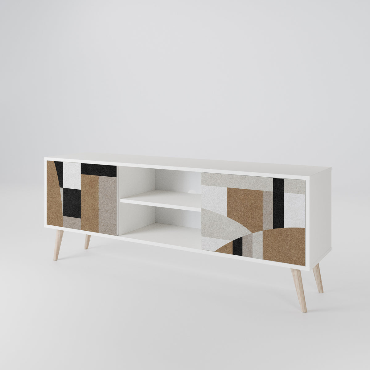 DELICATE MEMENTO Dvoudveřový TV stolek