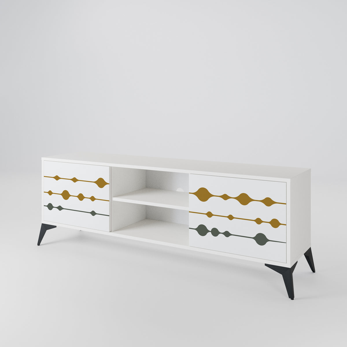 VIVID TONE Dvoudveřový TV stolek