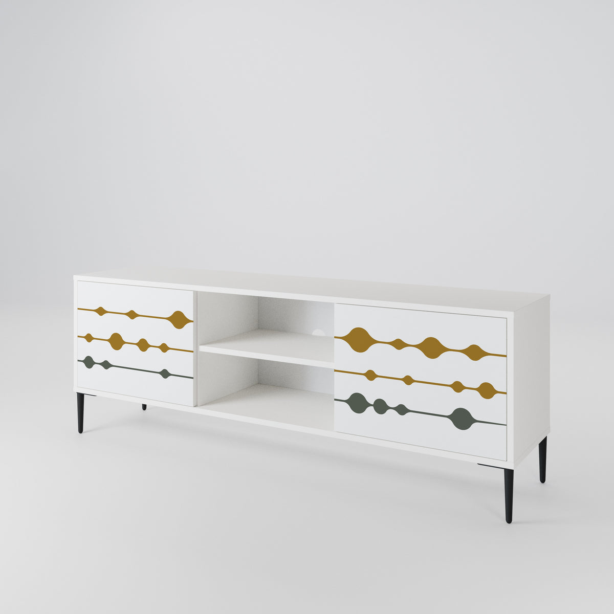 VIVID TONE Dvoudveřový TV stolek