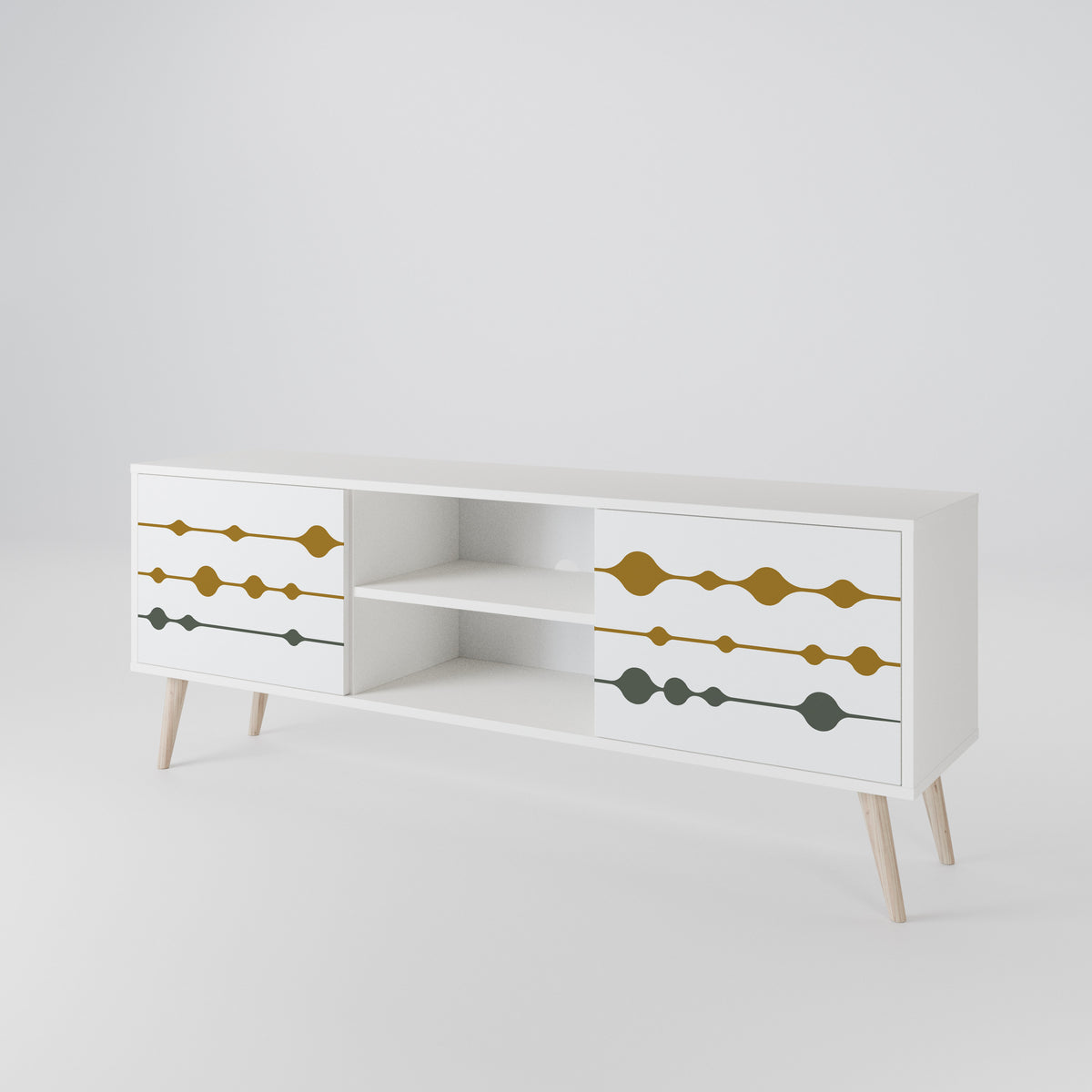 VIVID TONE Dvoudveřový TV stolek