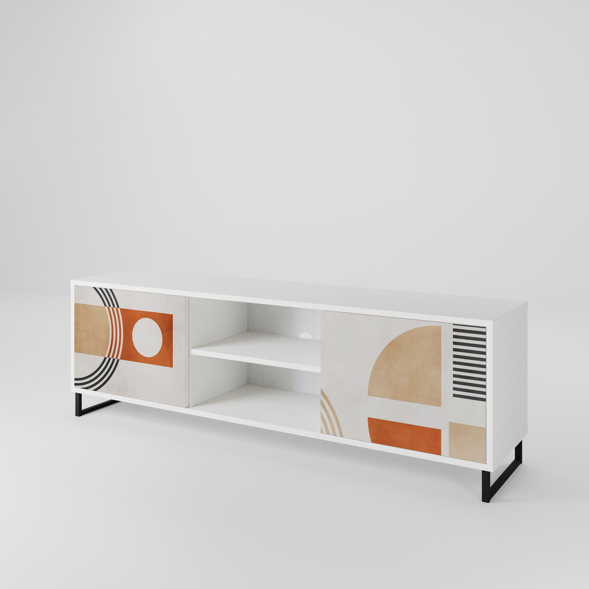 SPACE AROUND Dvoudveřový TV stolek