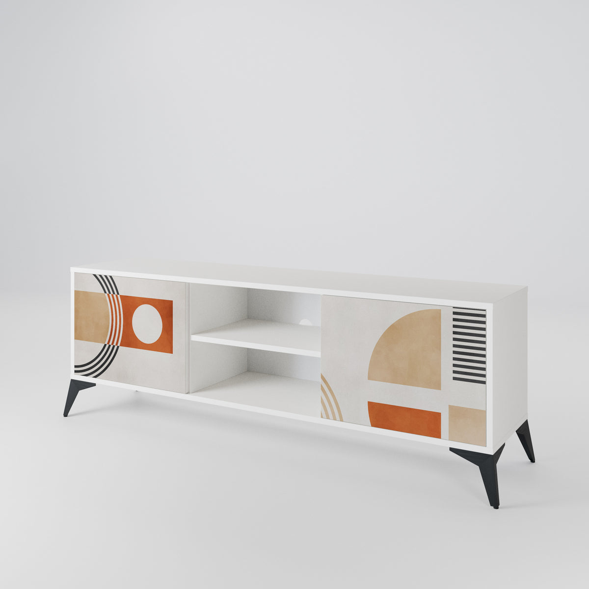 SPACE AROUND Dvoudveřový TV stolek