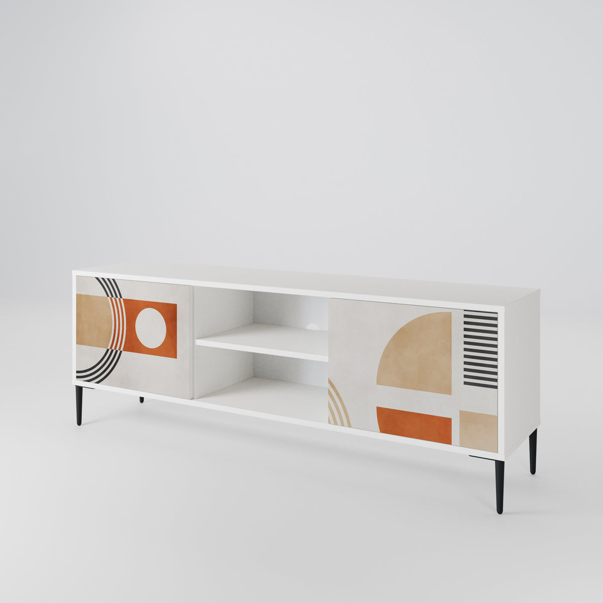 SPACE AROUND Dvoudveřový TV stolek