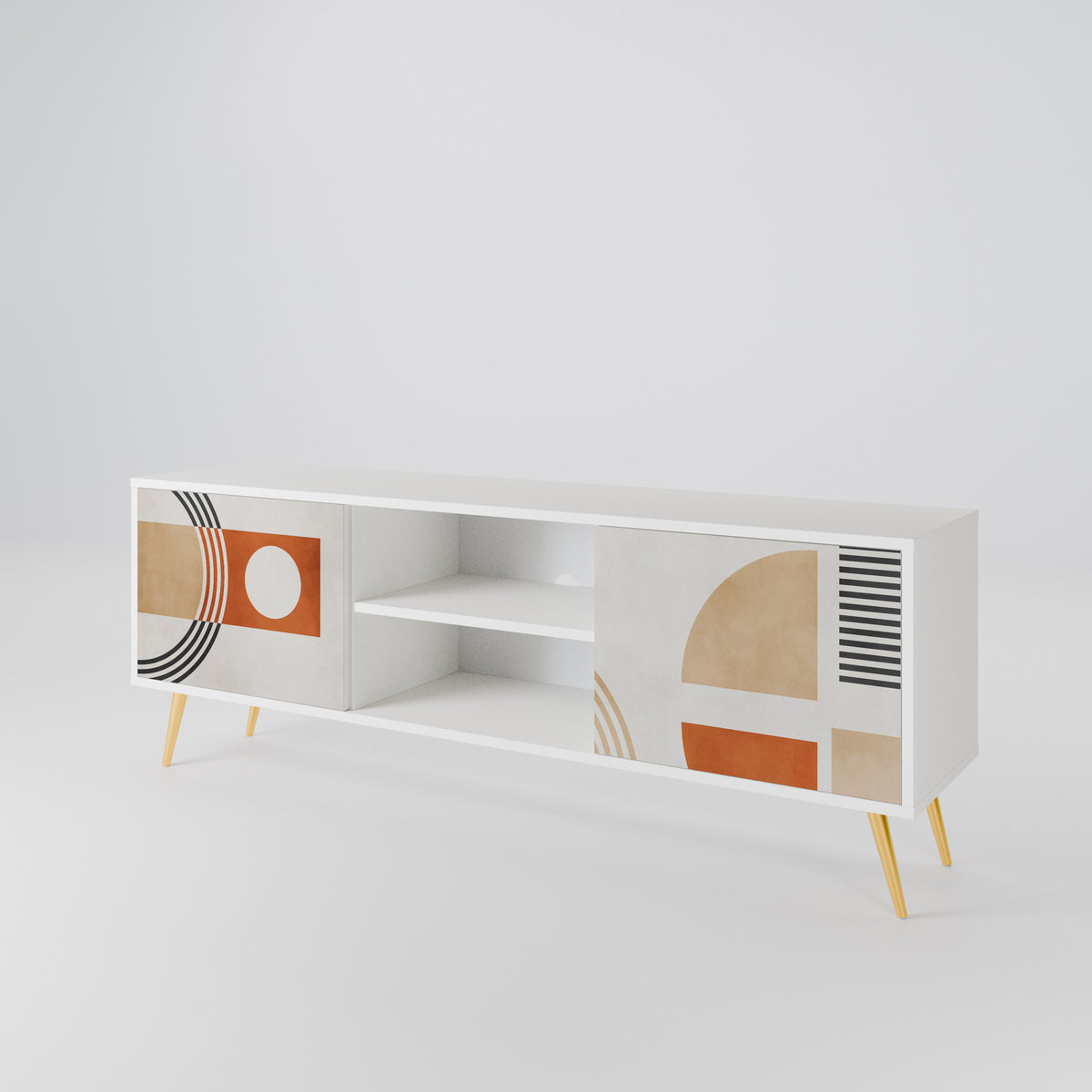 SPACE AROUND Dvoudveřový TV stolek