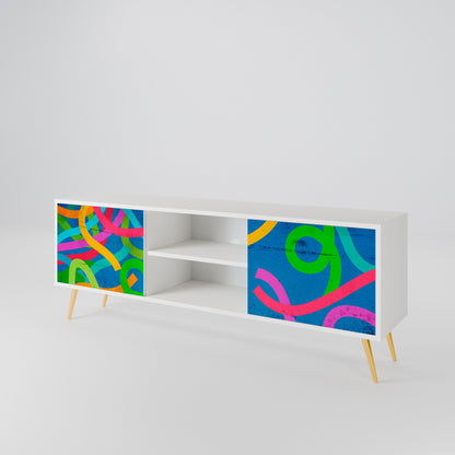 STREAMER TANGLE Dvoudveřový TV stolek
