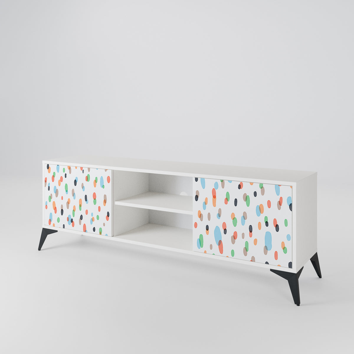 ENERGETIC SPOTS Dvoudveřový TV stolek