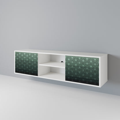 ORNAMENTAL GLIMMER Dvoudveřový TV stolek