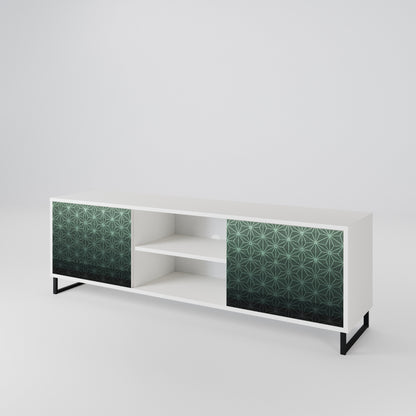 ORNAMENTAL GLIMMER Dvoudveřový TV stolek