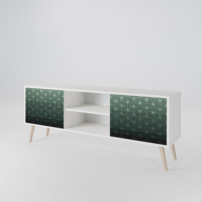 ORNAMENTAL GLIMMER Dvoudveřový TV stolek