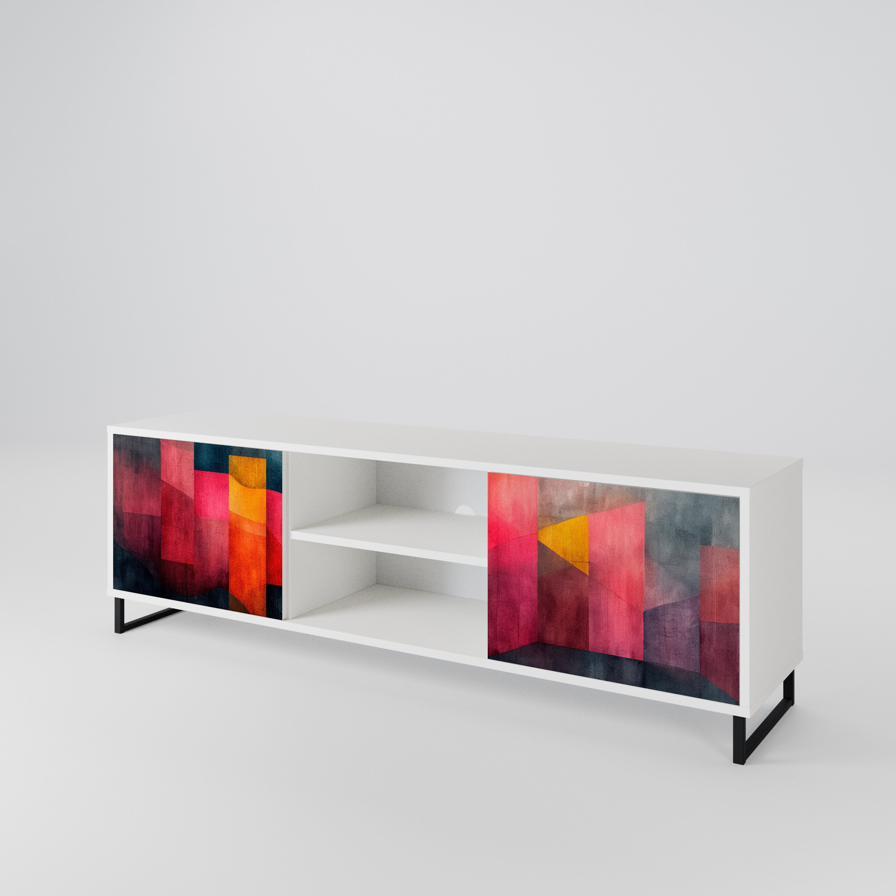 COLORFUL SOUNDS Dvoudveřový TV stolek