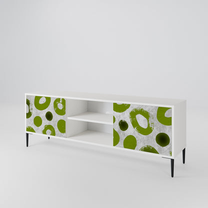 GREEN RHAPSODY Dvoudveřový TV stolek