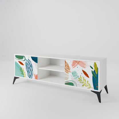 BOTANICAL HURRICANE Dvoudveřový TV stolek