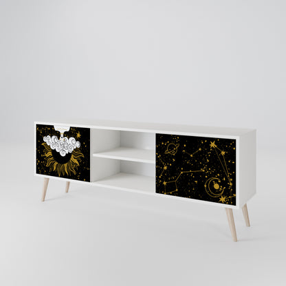 STELLAR CONSTELLATIONS Dvoudveřový TV stolek