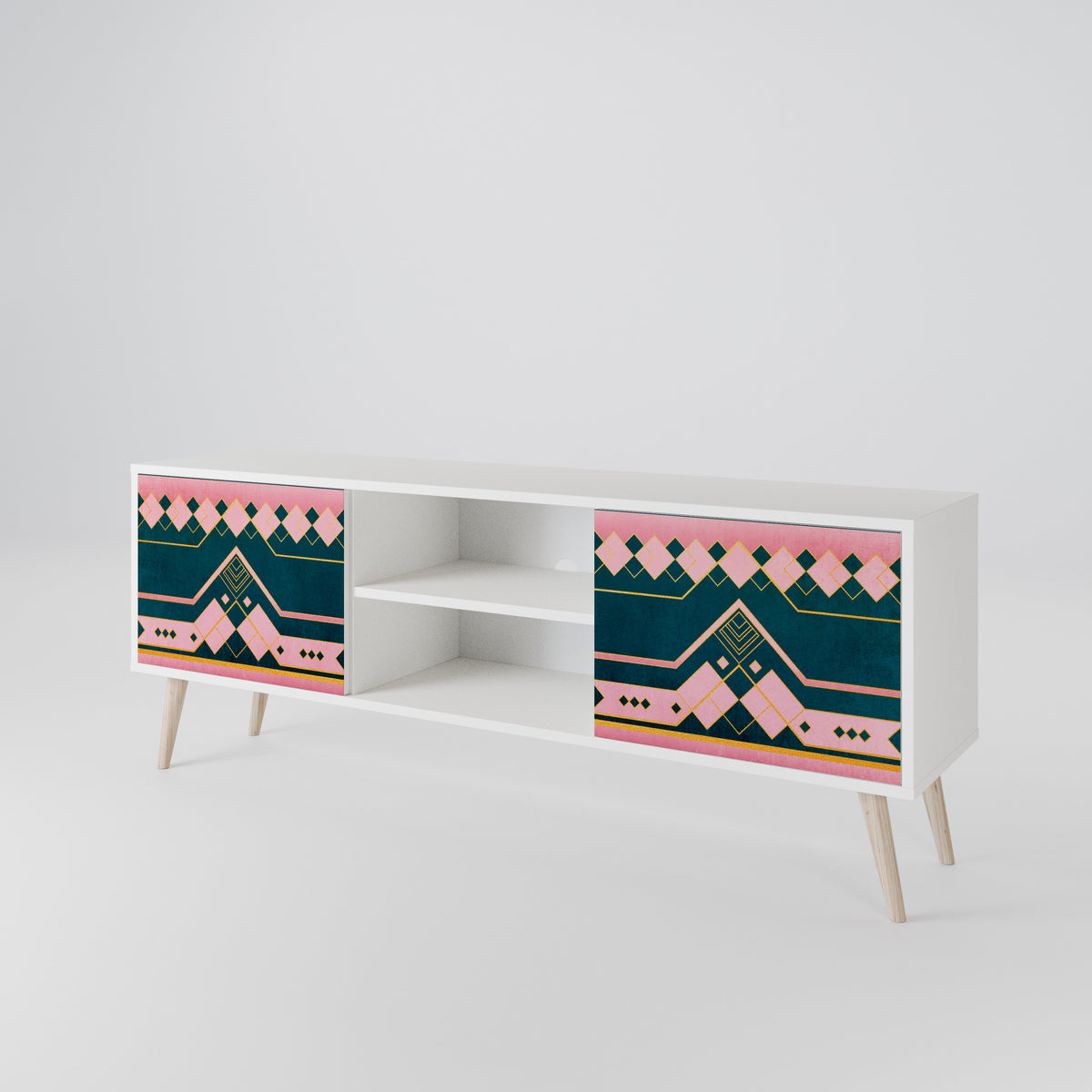 ROYAL COMPOSITION Dvoudveřový TV stolek