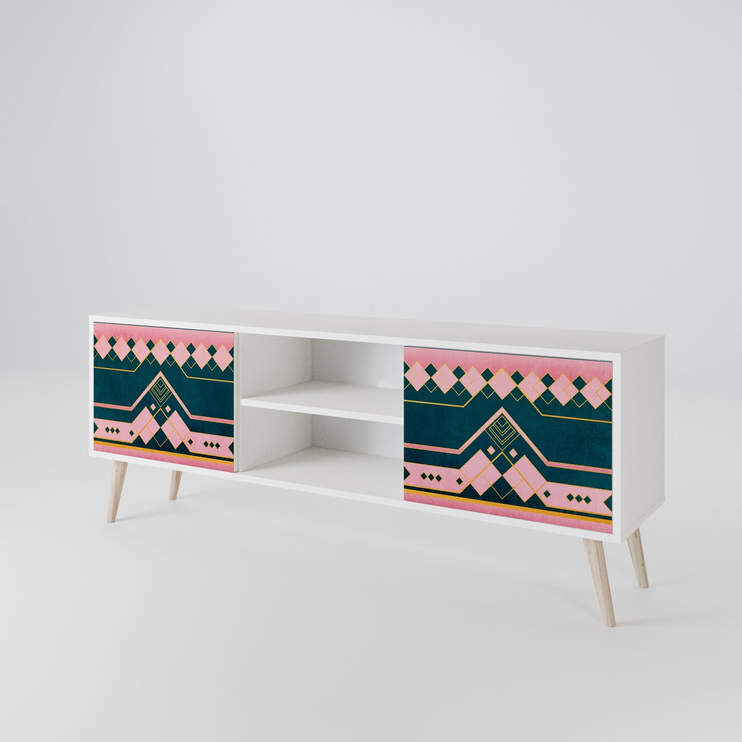 ROYAL COMPOSITION Dvoudveřový TV stolek