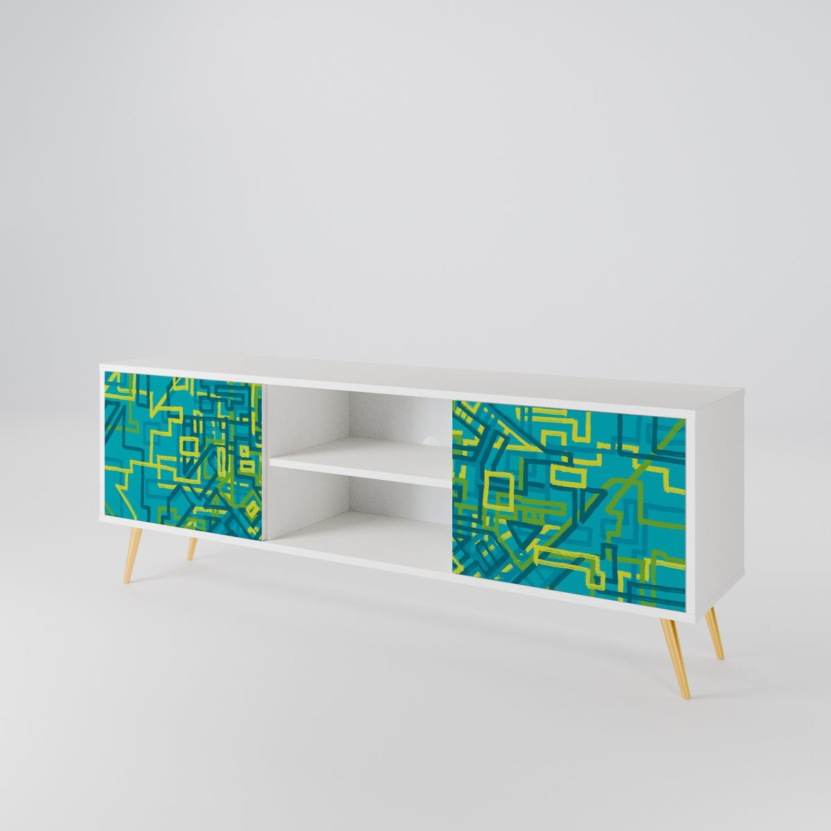 NOSTALGIC MEMORIES Dvoudveřový TV stolek