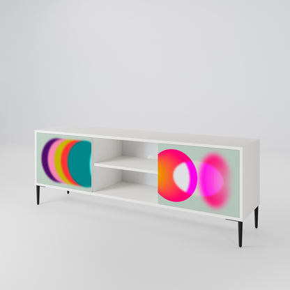 SYMPHONY OF COLORS Dvoudveřový TV stolek