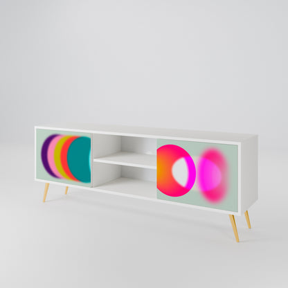 SYMPHONY OF COLORS Dvoudveřový TV stolek