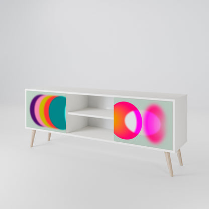 SYMPHONY OF COLORS Dvoudveřový TV stolek
