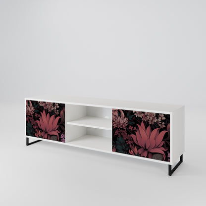 FLORAL WHISPER Dvoudveřový TV stolek