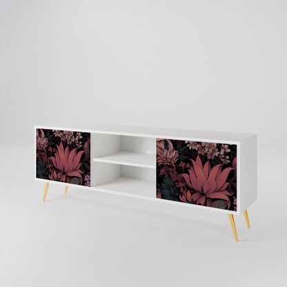 FLORAL WHISPER Dvoudveřový TV stolek