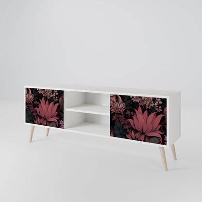 FLORAL WHISPER Dvoudveřový TV stolek